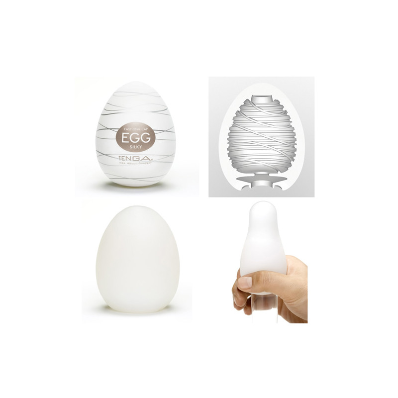 Мастурбатор Tenga Egg Spider EGG-003/E21517 - Tenga - Не анатомические мастурбаторы - Купить