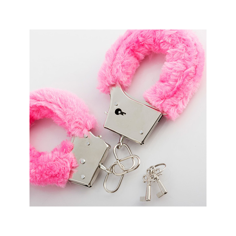 Наручники Love Cuffs Pink Plush 3682/H002T3F086A1 BX GP - Seven Creations - Перчатки, манжеты, наручники, браслеты - Купить