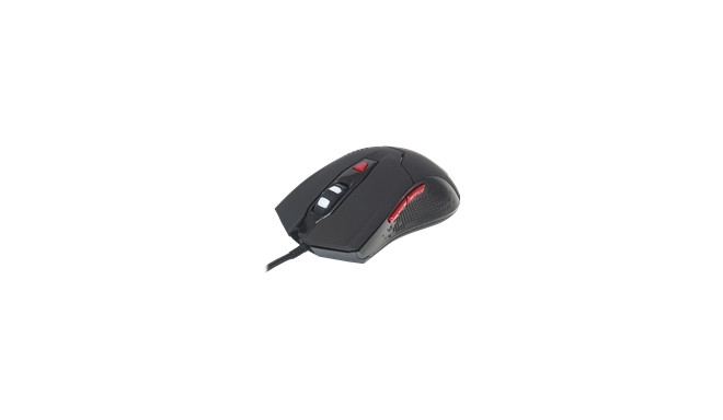 MANHATTAN Wired Optical Gaming Mouse With LEDs USB Six Button With