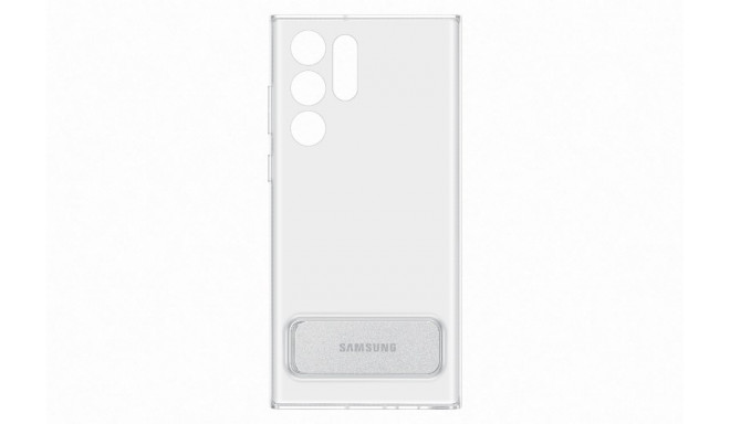 Samsung Galaxy S22 Ultra Clear Standing Cover Transparent Smartphone