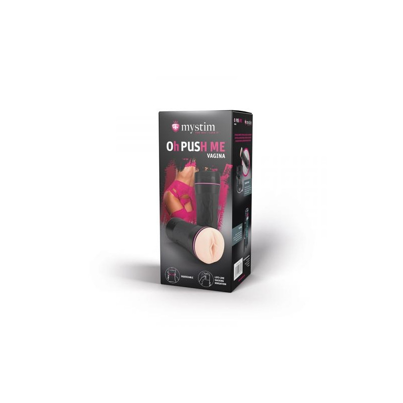 Мастурбатор-вагина Mystim Oh Push Me 46372 - Mystim - Вагины - Купить