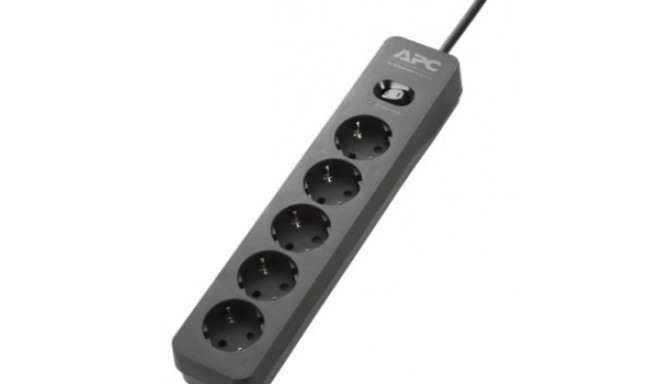 Apc Essential Surgearrest Outlet Black V Schuko Surge Protectors