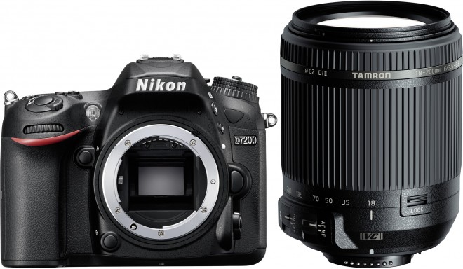 Nikon D7200 + Tamron 18-200мм VC
