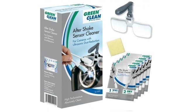 Green Clean sensora tīrīšanas komplekts After Shake (SC-5200)