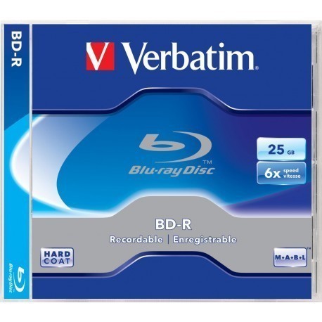 Verbatim BD-R 25GB 6x Jewel kastītē