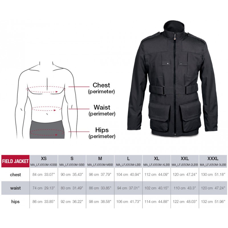 Manfrotto Pro Field Jacket L (LFJ050M-LBB) - Field jackets - Nordic Digital