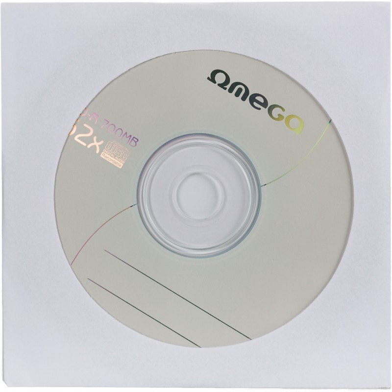 Omega CD-R 700MB 52x envelope - CD discs - Photopoint