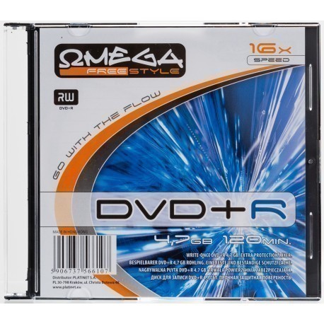 Omega Freestyle DVD+R 4,7GB 16x karbis