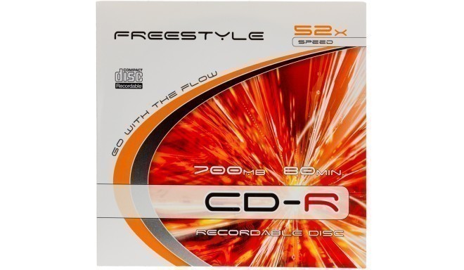 Omega Freestyle CD-R 700MB 52x kartona aploksnē