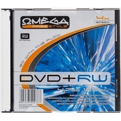 Omega Freestyle DVD+RW 4,7GB 4x karbis