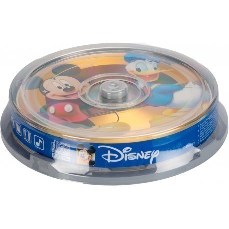 Disney CD-R 700MB 52x Mickey & Donald 10 gb. spindle iepakojumā