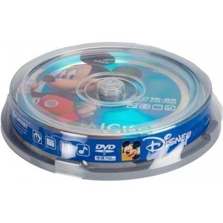 Disney DVD-R 4,7GB 8x Mickey 10tk tornis