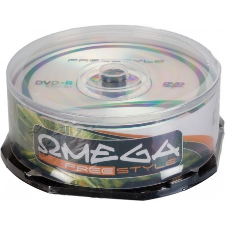 Omega Freestyle DVD-R 4,7GB 16x 25pcs spindle