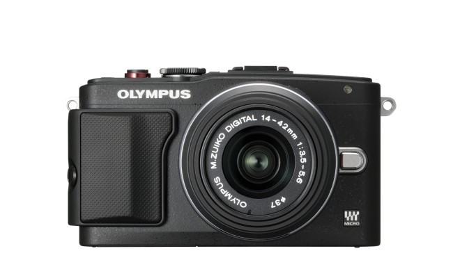 Olympus PEN Lite E-PL6 + 14-42мм II R Kit, черный