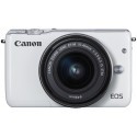 Canon EOS M10 + 15-45mm IS STM Kit, white