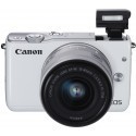 Canon EOS M10 + 15-45mm IS STM Kit, white