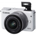 Canon EOS M10 + 15-45mm IS STM Kit, white