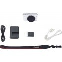 Canon EOS M10 + 15-45mm IS STM Kit, white