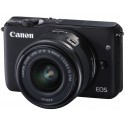 Canon EOS M10 + 15-45mm IS STM Kit, black