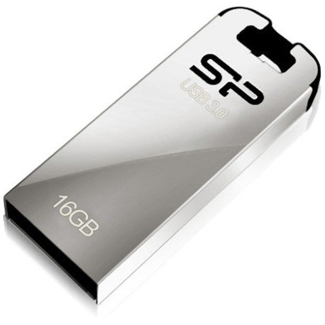 Silicon Power флешка 16GB Jewel J10 USB 3.0, серебристый