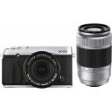 Fujifilm X-E2 + 18-55mm Kit + XC 50-230mm, silver