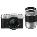 Fujifilm X-T10 + 18-55mm Kit + XC 50-230mm, silver