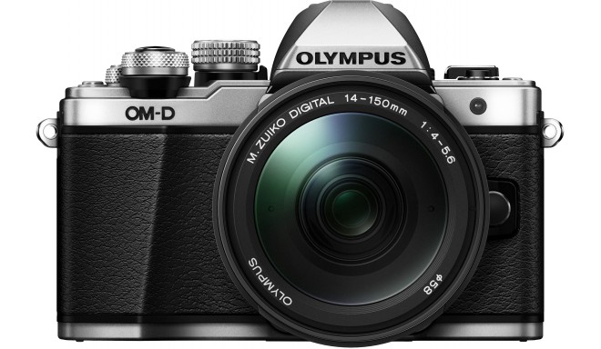 Olympus OM-D E-M10 Mark II + 14-150мм Kit, серебристый/черный