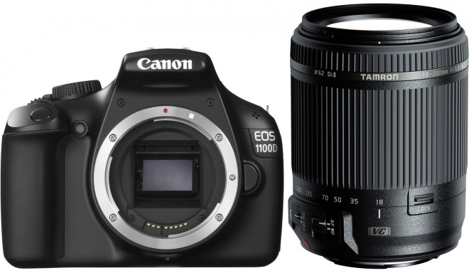 Canon EOS 1100D + Tamron 18-200mm VC