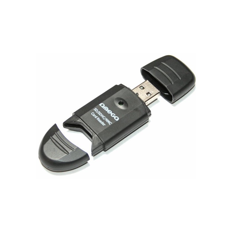 Omega card reader SDHC/MMC (56840) Memory card readers Nordic Digital