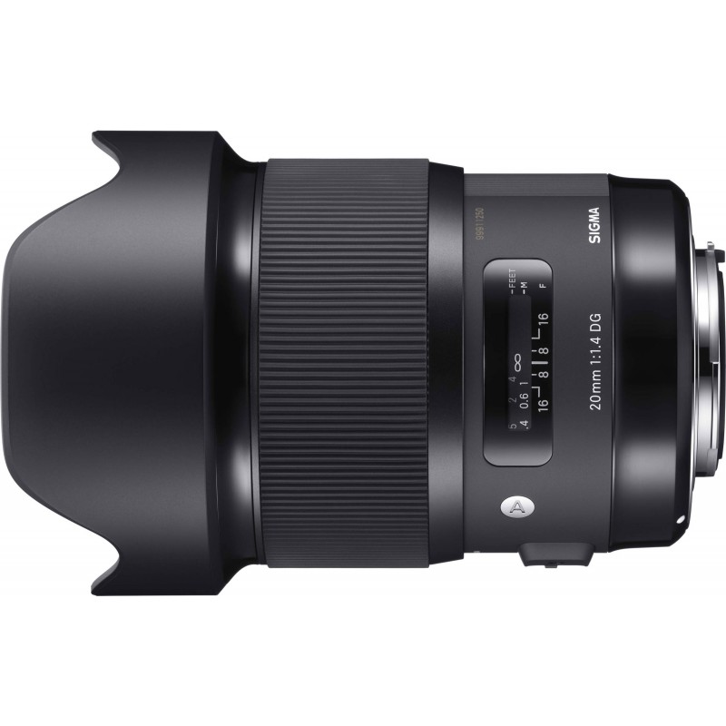 Sigma 20mm f/1.4 DG HSM Art objektiiv Canonile