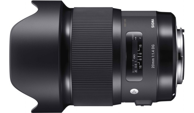 Sigma 20mm f/1.4 DG HSM Art objektiiv Nikonile