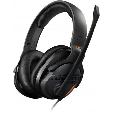 Roccat kõrvaklapid + mikrofon Khan Aimo, must (ROC-14-800)