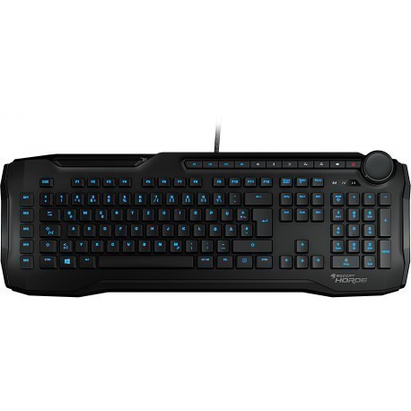 Roccat klaviatuur Horde Nordic, must