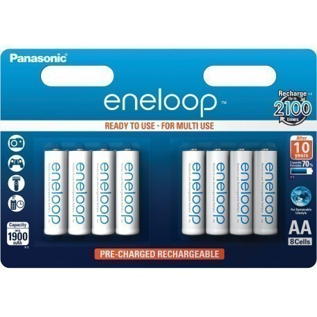 Panasonic eneloop аккумулятор AA 1900 8BP