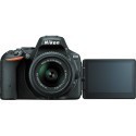 Nikon D5500 + 18-55 VR II + 55-300 VR Kit, black