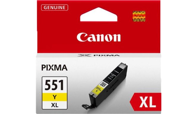 Canon tintes kasetne CLI-551XL, dzeltena