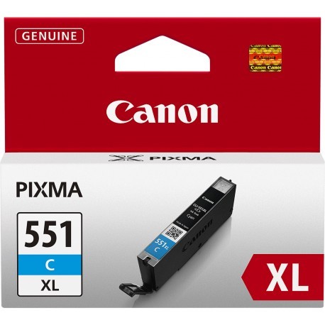 Canon tintes kasetne CLI-551XL, ciāna