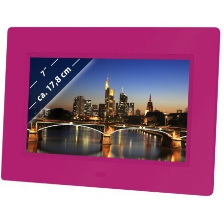Braun digital photo frame 709 7", pink