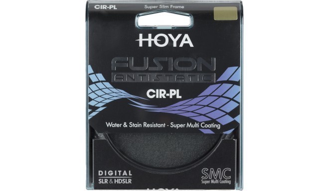 Hoya cirkulārais polarizācijas filtrs Fusion Antistatic 58mm