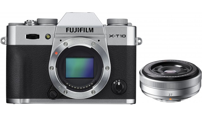 Fujifilm X-T10 + 27mm f/2.8, hõbedane
