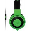 Razer kõrvaklapid + mikrofon Kraken Mobile, roheline