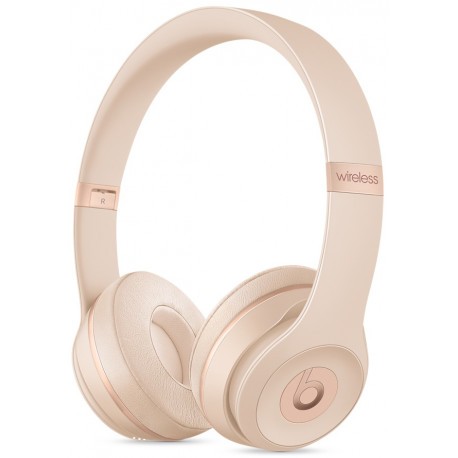 Beats austiņas + mikrofons Solo3, matēti zeltītas