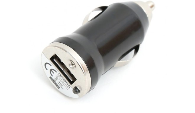 Omega autolaadija USB 1A, must (42019)