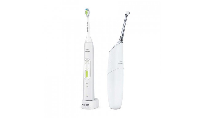Philips electric toothbrush Healthy White + irrigator AirFloss Ultra