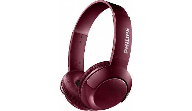 Philips austiņas + mikrofons SHB3075RD, sarkanas