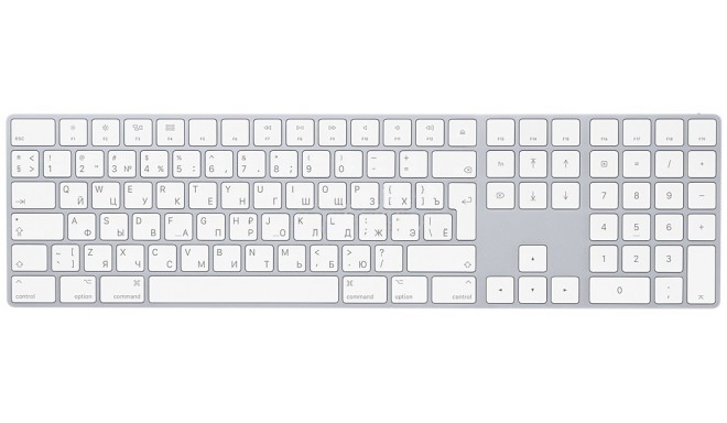 Apple klaviatuur + numbriklaviatuur Magic Keyboard RUS