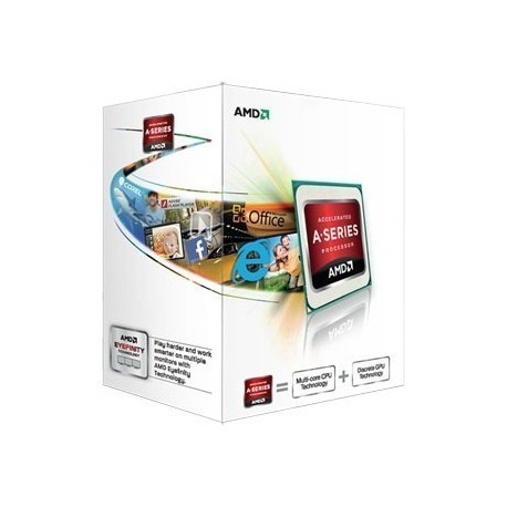 AMD APU A4-5300, Dual Core, 3.40GHz, 1MB, FM2, 32nm, 65W, VGA, BOX ...