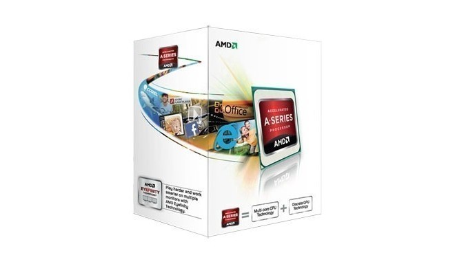 AMD APU A4-5300, Dual Core, 3.40GHz, 1MB, FM2, 32nm, 65W, VGA, BOX