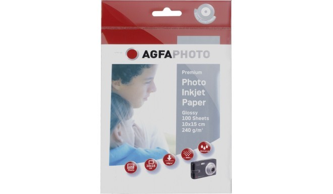 Agfaphoto photo paper 10x15 Premium glossy 240g 100 sheets