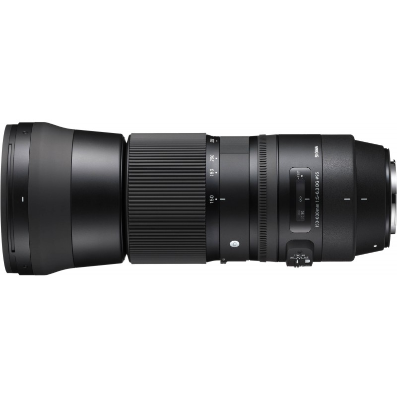 Sigma 150-600mm f/5-6.3 DG OS HSM Contemporary objektiiv Canonile